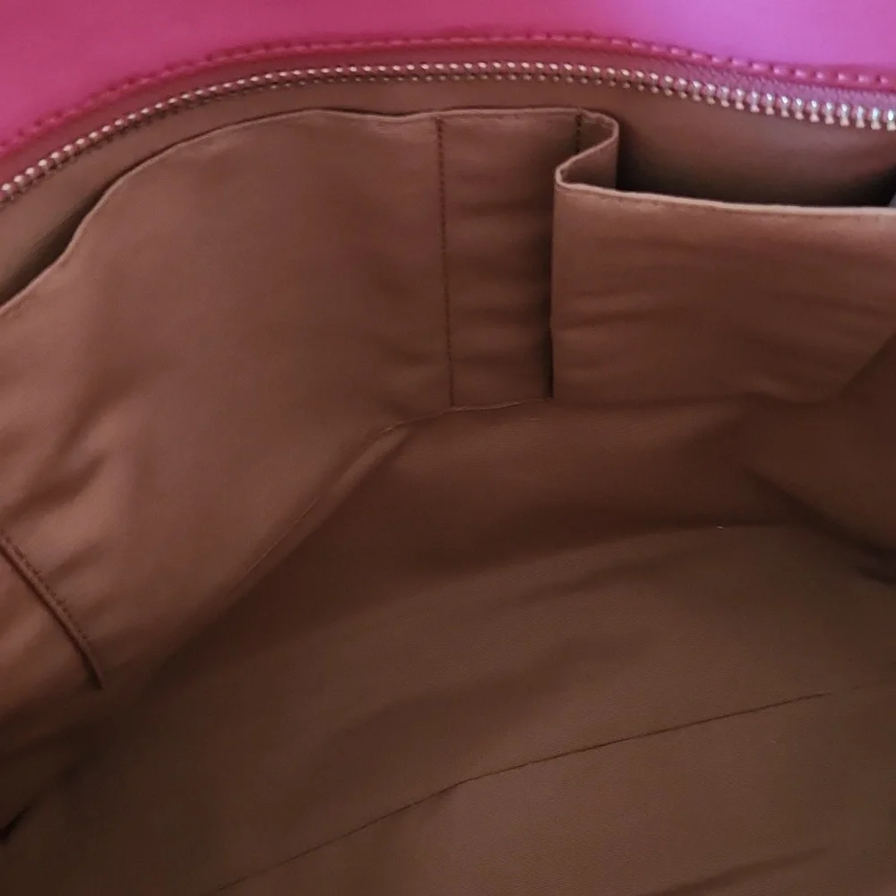 Coach hot pink tote - Picture 8 of 8